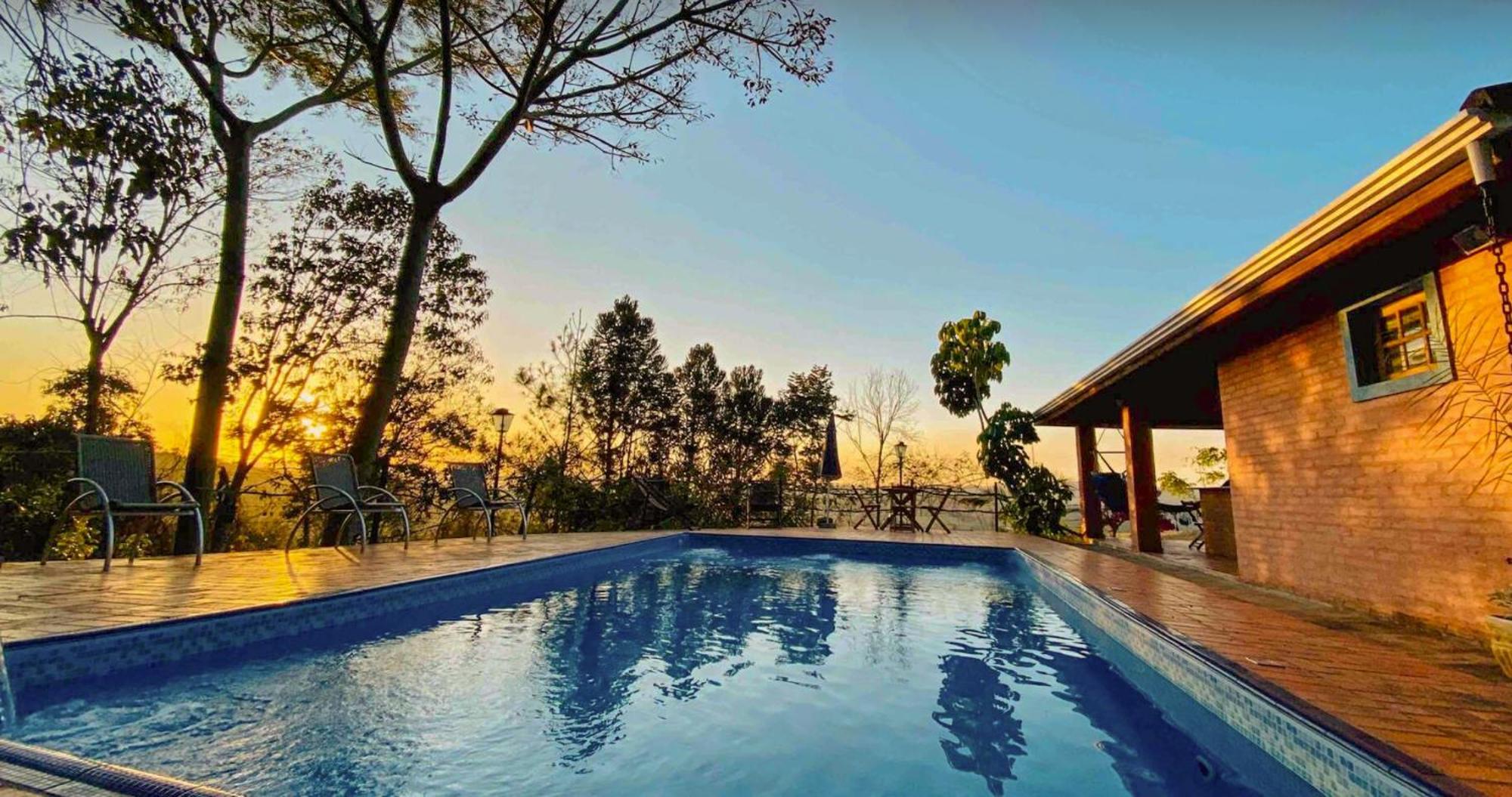 Casa De Campo Araxa Na Montanha Com Piscina Piracaia Extérieur photo